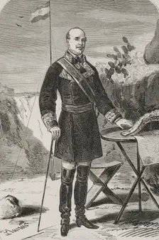 Portrait of Leopoldo O'Donnell (1809-1867), Spanish military and politician, 1879. Creator: Xavier Branguli