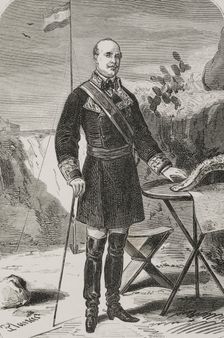 Portrait of Leopoldo O'Donnell (1809-1867), Spanish military and politician, 1879. Creator: Xavier Branguli