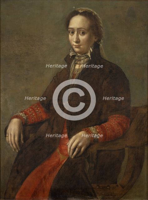 Portrait of Livia de Lanchi, Third quarter of 16th century. Creator: Anguissola, Europa (c. 1548/50-1578).