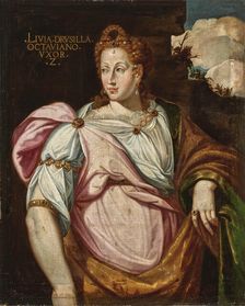 Portrait of Livia Drusilla, wife of Augustus, the first Roman emperor, End of 16th century. Creator: Anonymous