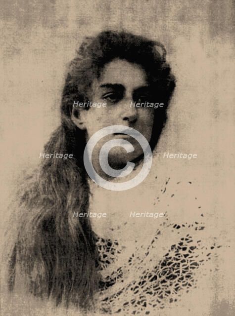 Portrait of Lidia (Lika) Mizinova (1870-1939).