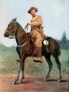Portrait of Lieutenant-Colonel EC Bethune, 1900. Creator: Earl de la Warr