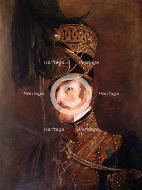 Portrait of Lieutenant-Colonel William Thornhill, British soldier, 1821.  Artist: Jan Willem Pieneman.