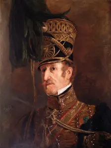 Portrait of Lieutenant-Colonel William Thornhill, British soldier, 1821. Artist: Jan Willem Pieneman