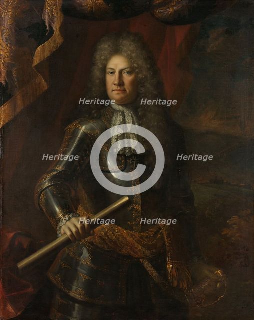 Portrait of Lieutenant-General Godard van Reede, Lord of Amerongen, 1690-1703. Creator: Adriaen van der Werff.