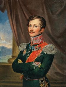 Portrait of Lieutenant-General Paul Andreas Edler von Rennenkampff (1790-1857), 1833. Creator: Fertbauer, Leopold (1802-1875)