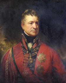 Portrait of Lieutenant-General Sir Thomas Picton, British soldier, c1815. Artist: Sir William Beechey