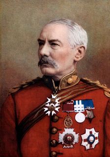 Portrait of Lieutenant-General Sir Charles William Wilson, KCB, KCMG, RE, 1900. Creator: Elliott & Fry