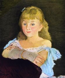 Portrait of Lina Campineanu 1878.Artist: Edouard Manet