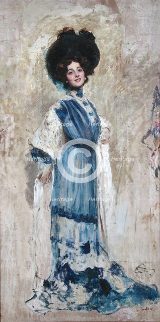 Portrait of Lina Cavalieri, 1905.
