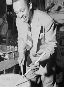 Portrait of Lionel Hampton, Aquarium, New York, N.Y., ca. June 1946. Creator: William Paul Gottlieb