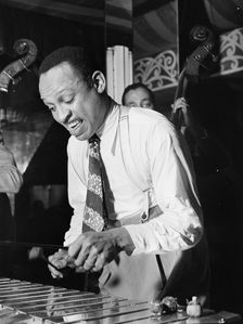 Portrait of Lionel Hampton, Aquarium, New York, N.Y., ca. June 1946. Creator: William Paul Gottlieb