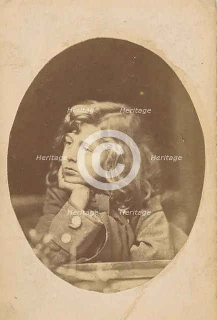 Portrait of Lionel Tennyson, about 1862-1864. Creator: Oscar Gustav Rejlander.