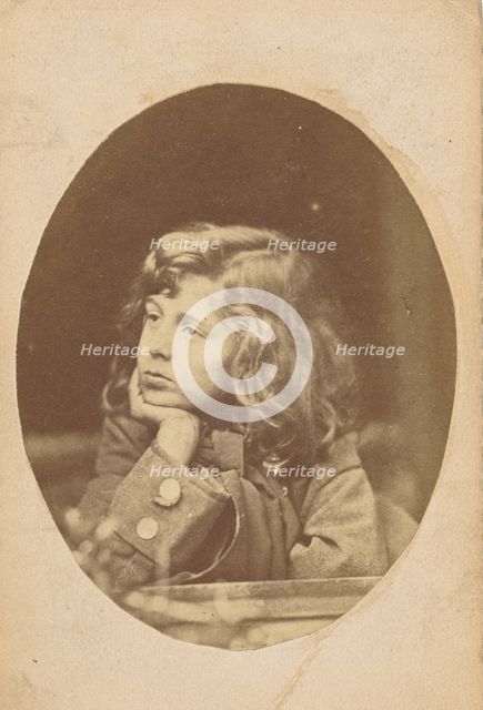 Portrait of Lionel Tennyson, about 1862-1864. Creator: Oscar Gustav Rejlander.