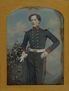 Portrait of Lt. Robert Horsely Cockerell, 1852-1855. Creator: William Edward Kilburn