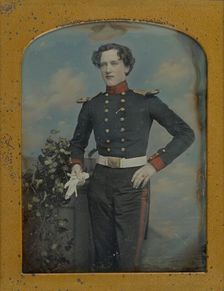 Portrait of Lt. Robert Horsely Cockerell, 1852-1855. Creator: William Edward Kilburn