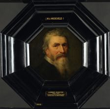 Portrait of Lubbert Gerritsz (1535-1612), after c.1607. Creator: Workshop of Michiel Jansz van Mierevelt