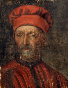 Portrait of Luca Pitti early 16th century. Artist: Master of Florence