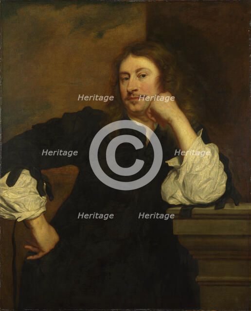 Portrait of Lucas Fayd'herbe (?), c. 1640. Artist: Franchoijs, Pieter (1606-1654)