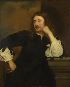 Portrait of Lucas Fayd'herbe (?), c. 1640. Artist: Franchoijs, Pieter (1606-1654)