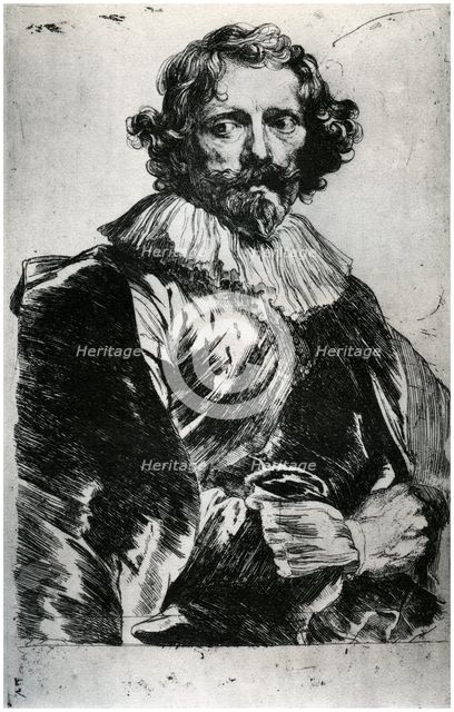 'Portrait of Lucas Vorsterman', 1627-1632 (1958). Artist: Unknown