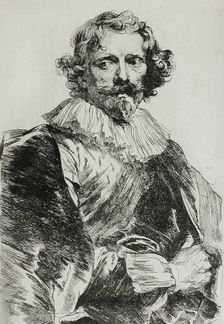 Portrait of Lucas Vorsterman, between circa 1626 and circa 1632. Creator: Anthony van Dyck