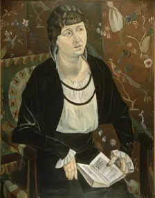 Portrait of Lucie Kahnweiler, 1913. Creator: Andre Derain