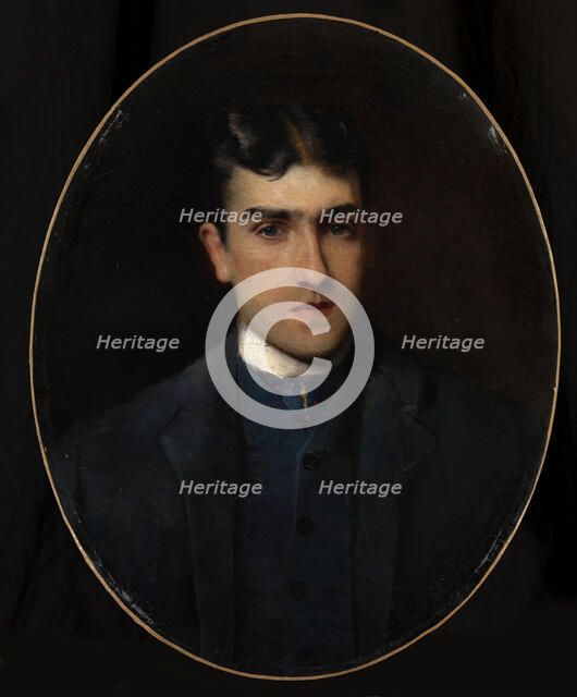 Portrait of Lucien Guitry (1860–1925). Artist: Makovsky, Konstantin Yegorovich (1839-1915)