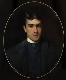 Portrait of Lucien Guitry (1860–1925). Artist: Makovsky, Konstantin Yegorovich (1839-1915)