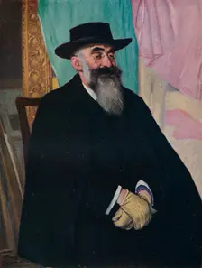 Portrait of Lucien Pissarro, Esq 1920. Artist: William Strang