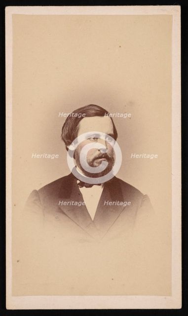 Portrait of Lucius Eugene Chittenden (1824-1900), Circa 1860s. Creator: Unknown.