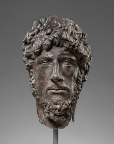 Portrait of Lucius Verus, A.D. 160-170. Creator: Unknown