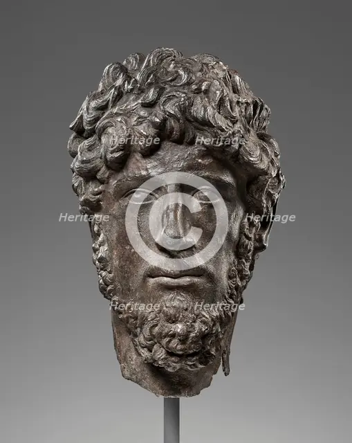 Portrait of Lucius Verus, A.D. 160-170. Creator: Unknown.