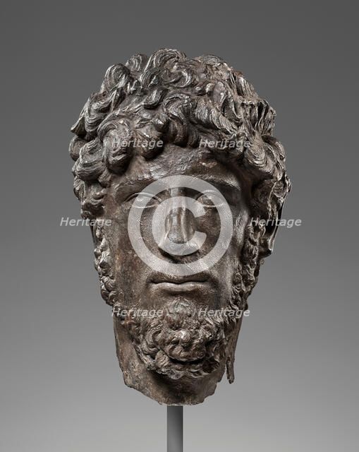 Portrait of Lucius Verus, A.D. 160-170. Creator: Unknown.