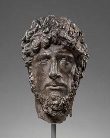 Portrait of Lucius Verus, A.D. 160-170. Creator: Unknown