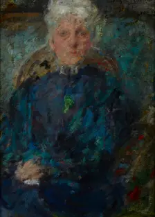 Portrait of Lucja Detloff, 1917. Creator: Olga Boznanska