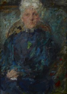 Portrait of Lucja Detloff, 1917. Creator: Olga Boznanska
