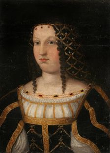 Portrait of Lucrezia Borgia (1480-1519), c1510. Creator: Veneto, Bartolomeo (1502-1555)