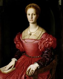 Portrait of Lucrezia Panciatichi , c.1540. Creator: Bronzino, Agnolo (1503-1572)