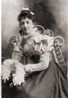 Portrait of Lucy Maud Montgomery (1874-1942), 1891. Artist: Anonymous