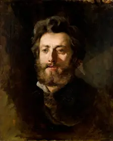 Portrait of Ludomir Benedyktowicz, between 1875-1878. Creator: Stanislaw Szembek