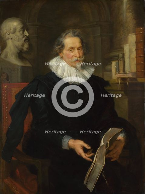 Portrait of Ludovicus Nonnius (1553-1645), ca 1627. Artist: Rubens, Pieter Paul (1577-1640)