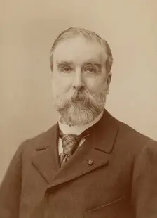 Portrait of Ludovic Halévy, about 1900. Creator: Paul Nadar