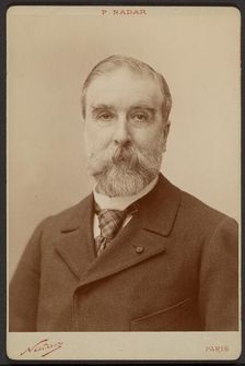 Portrait of Ludovic Halévy, about 1900. Creator: Paul Nadar
