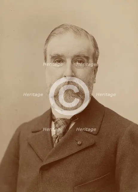 Portrait of Ludovic Halévy, about 1900. Creator: Paul Nadar.
