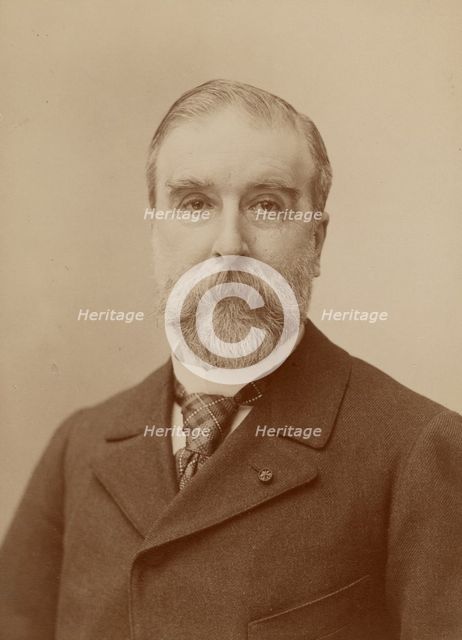 Portrait of Ludovic Halévy, about 1900. Creator: Paul Nadar.