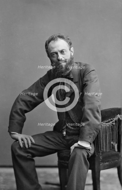 Portrait of Ludovic-Napoléon Lepic (1839-1889).