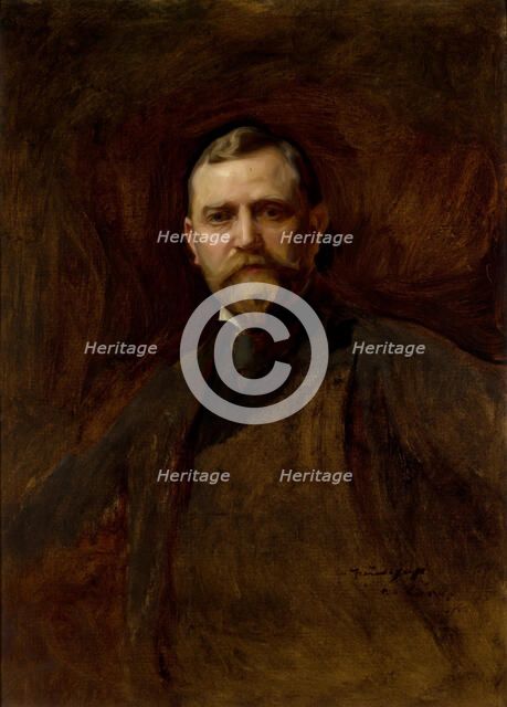 Portrait of Ludwig Behr (1863-1945), 1904-1906. Creator: László, Philip Alexius de (1869-1937).