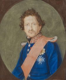 Portrait of Ludwig I of Bavaria (1786-1868), after 1825. Creator: Anonymous