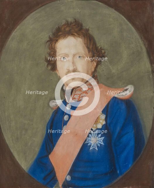 Portrait of Ludwig I of Bavaria (1786-1868), after 1825. Creator: Anonymous.
